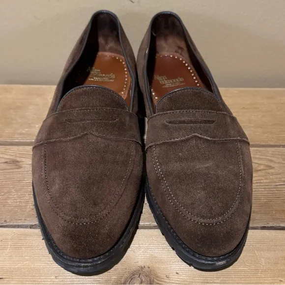 Allen Edmonds Mens 3817 Suede Dress Shoes Size 10.5
