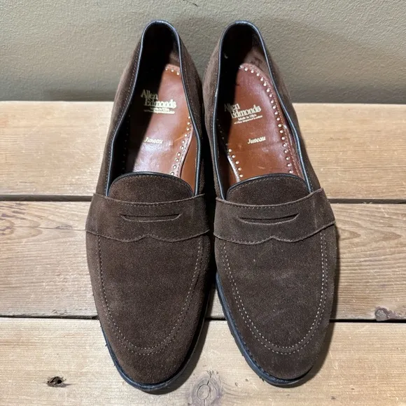 Allen Edmonds Mens 3817 Suede Dress Shoes Size 10.5