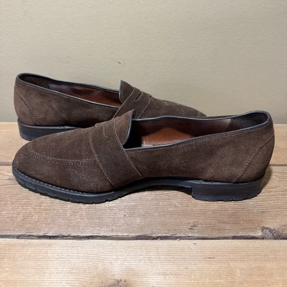 Allen Edmonds Mens 3817 Suede Dress Shoes Size 10.5