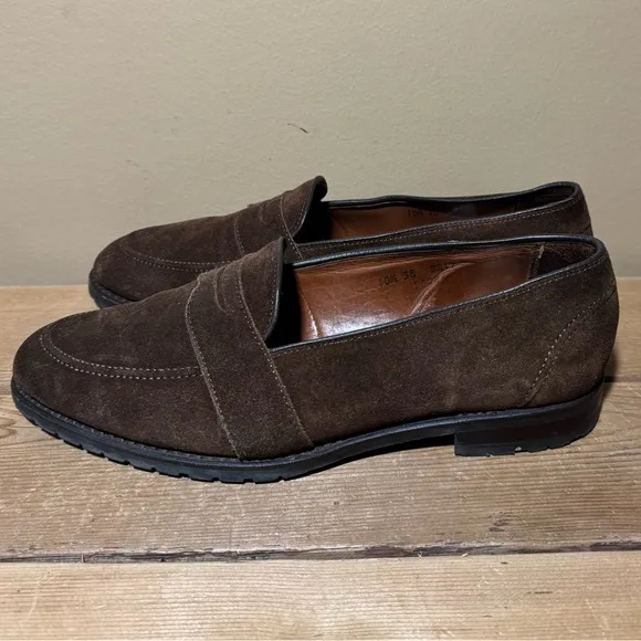 Allen Edmonds Mens 3817 Suede Dress Shoes Size 10.5