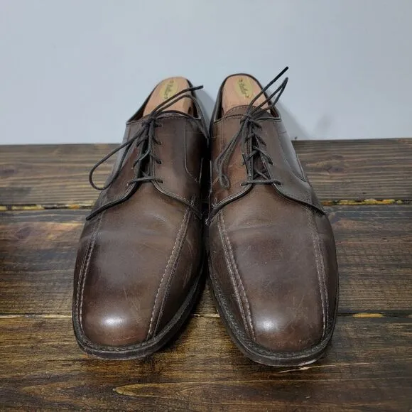 Allen Edmonds Men's Dress Shoes SEGAMORE Brown‎ Leather Size 11D