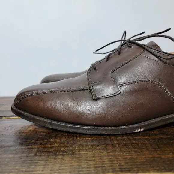 Allen Edmonds Men's Dress Shoes SEGAMORE Brown‎ Leather Size 11D