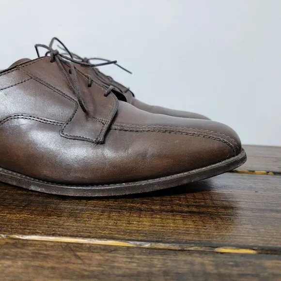 Allen Edmonds Men's Dress Shoes SEGAMORE Brown‎ Leather Size 11D