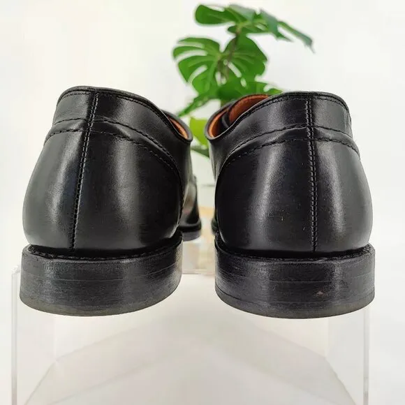 Allen Edmonds Men's Lasalle Black Leather Split Toe Oxford Dress Shoes Size 10