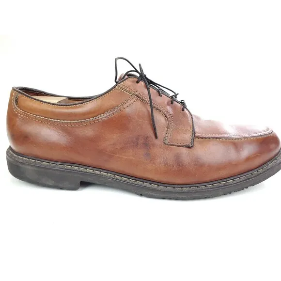Allen Edmonds Men's Shoes Size 12 Wilbert Comfort Leather Oxfords Brown Casual