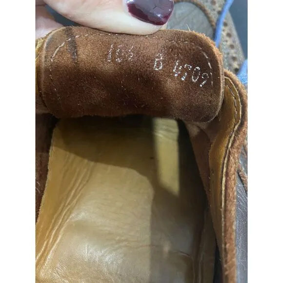 Allen Edmonds Neumok 2.0 Wingtip Oxford Shoes Size 10.5 B‎