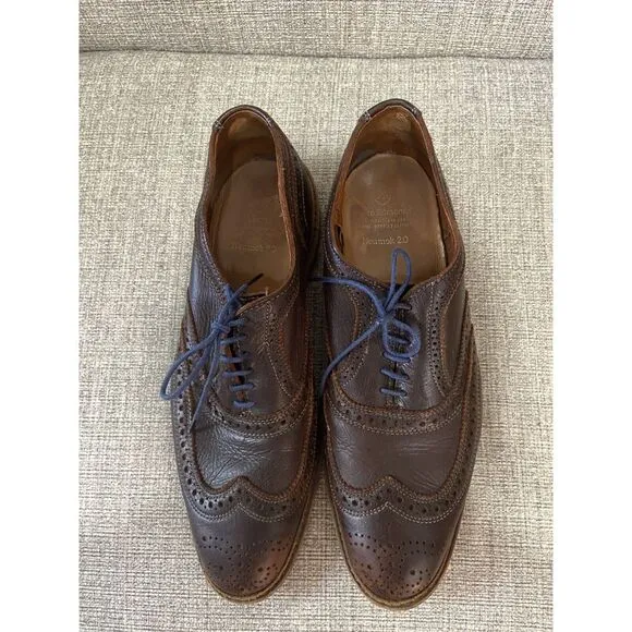 Allen Edmonds Neumok 2.0 Wingtip Oxford Shoes Size 10.5 B‎