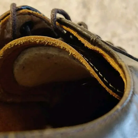Allen Edmonds Oxfords Mens Size 10 Whitney Hand Crafted Leather Brown Shoes