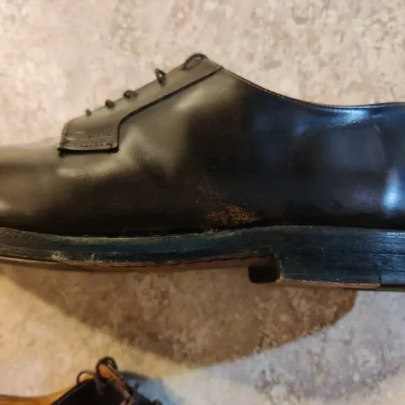 Allen Edmonds Oxfords Mens Size 10 Whitney Hand Crafted Leather Brown Shoes