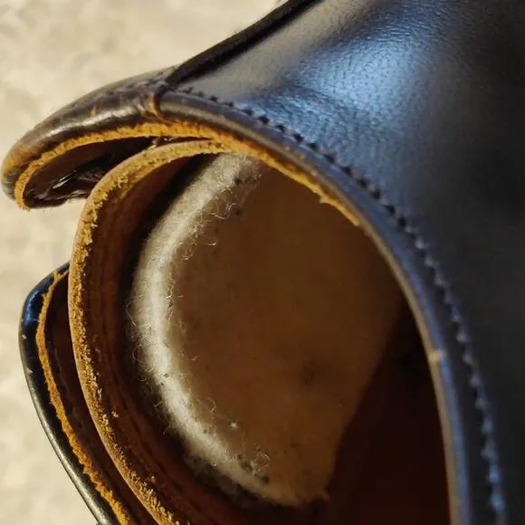 Allen Edmonds Oxfords Mens Size 10 Whitney Hand Crafted Leather Brown Shoes