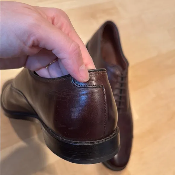 Allen Edmonds Park Avenue Brown Leather Oxford Shoes   Bags and Kit