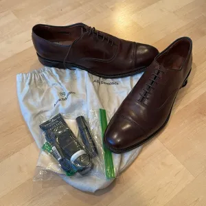 Allen Edmonds Park Avenue Brown Leather Oxford Shoes   Bags and Kit