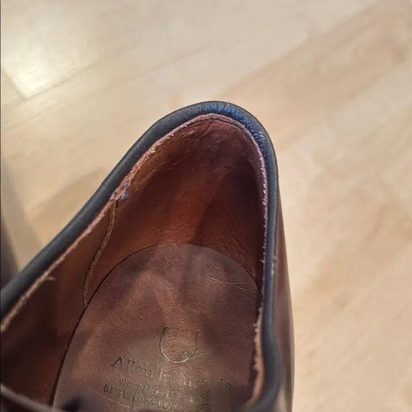 Allen Edmonds Park Avenue Brown Leather Oxford Shoes   Bags and Kit