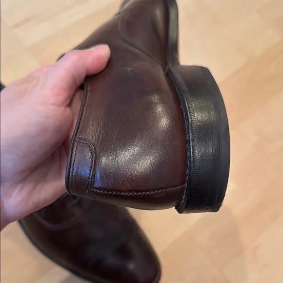 Allen Edmonds Park Avenue Brown Leather Oxford Shoes   Bags and Kit