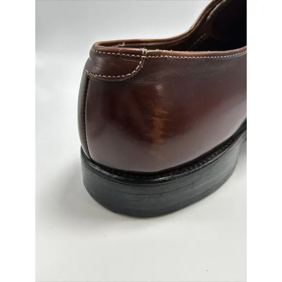 Allen Edmonds Park Avenue Men Size 10 C Brown Leather Cap Toe Oxford Dress Shoe