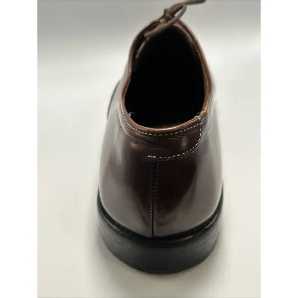 Allen Edmonds Park Avenue Men Size 10 C Brown Leather Cap Toe Oxford Dress Shoe