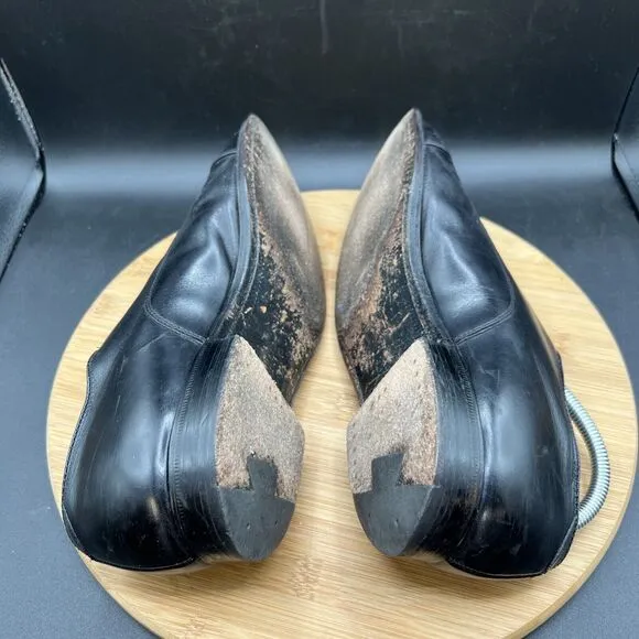 Allen Edmonds Park Avenue Men’s Size 10 Oxford Cap Toe Dress Shoes Black 907