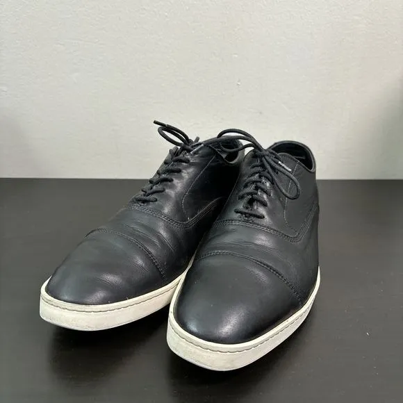 Allen Edmonds Park Avenue Shoes Mens Size 8.5 D Oxford Black Leather Dress