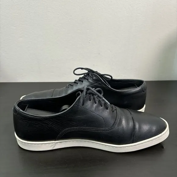 Allen Edmonds Park Avenue Shoes Mens Size 8.5 D Oxford Black Leather Dress