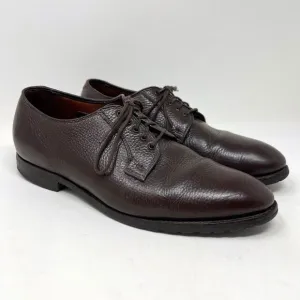 Allen Edmonds San Marco Brown Pebbled Leather Dress Shoes 5722 Men’s Size 9