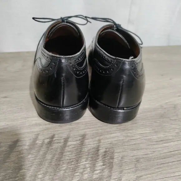 Allen Edmonds Sanford Black Lace Up Dress Shoe 11.5 D