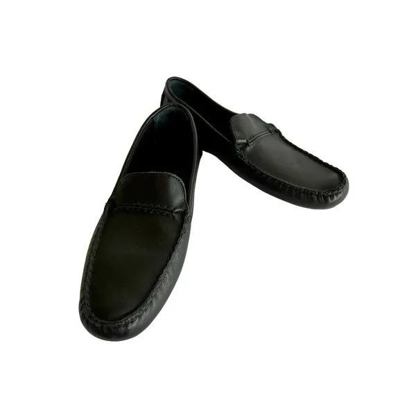 Allen Edmonds Shoes Leather Black Casual Loafers Slip Ons Mens Size 9 EU 42.5