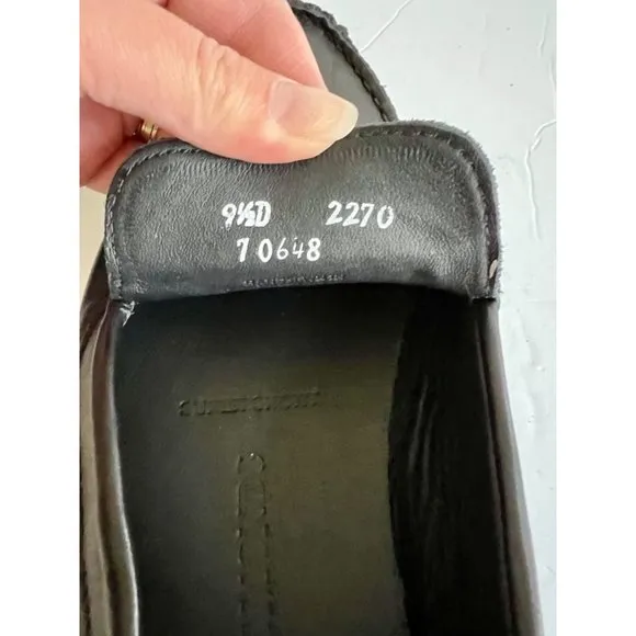Allen Edmonds Shoes Leather Black Casual Loafers Slip Ons Mens Size 9 EU 42.5