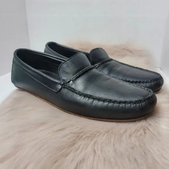 Allen Edmonds Shoes Leather Black Casual Loafers Slip Ons Mens Size 9 EU 42.5