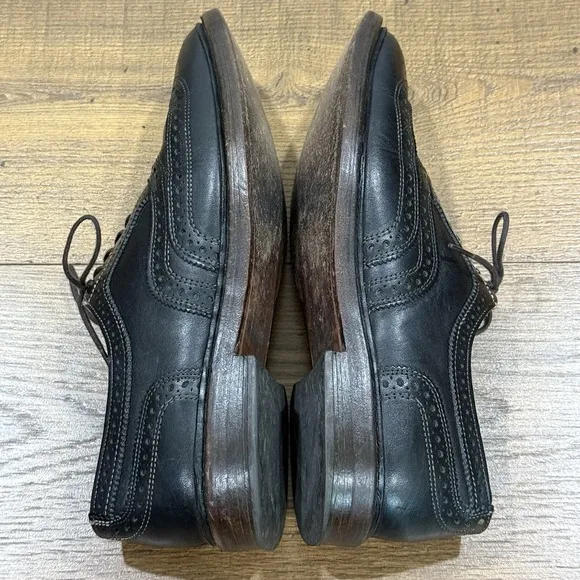 Allen Edmonds Shoes Mens 9 D McTavish Wingtip Oxford Dress Chestnut Brown Brogue