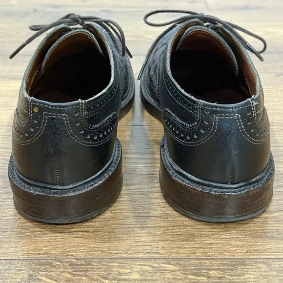 Allen Edmonds Shoes Mens 9 D McTavish Wingtip Oxford Dress Chestnut Brown Brogue