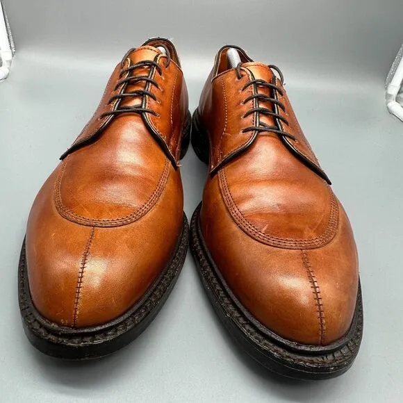 Allen Edmonds Walton Corporate Casual Mens 11.5 Brown Leather Dress Shoes Formal