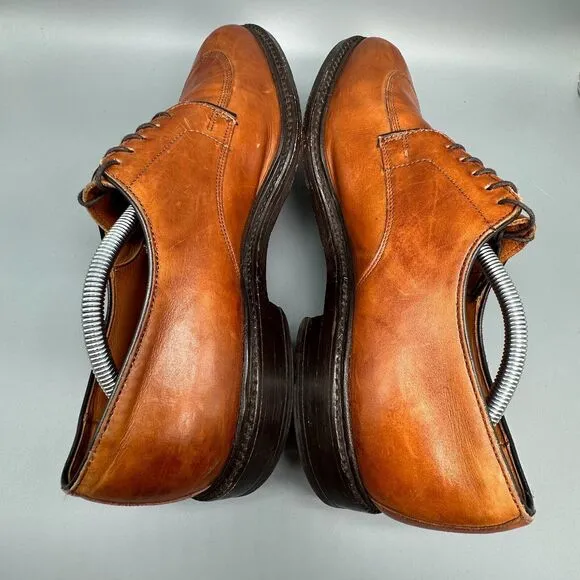 Allen Edmonds Walton Corporate Casual Mens 11.5 Brown Leather Dress Shoes Formal