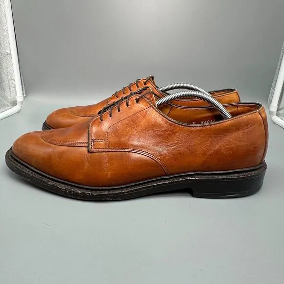 Allen Edmonds Walton Corporate Casual Mens 11.5 Brown Leather Dress Shoes Formal