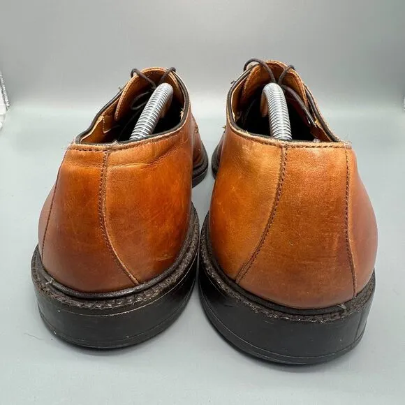 Allen Edmonds Walton Corporate Casual Mens 11.5 Brown Leather Dress Shoes Formal
