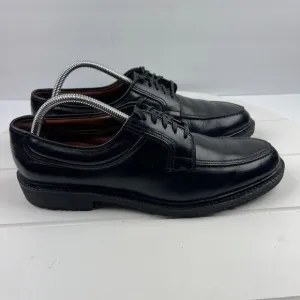 Allen Edmonds Wilbert Mens Size 10 Dress Shoes  Black Leather Narrow Oxfords