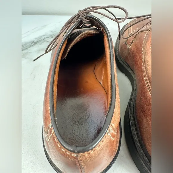 Allen Edmonds Wilbert Split Toe Leather Lace Up Oxford Dress Shoes, 9.5