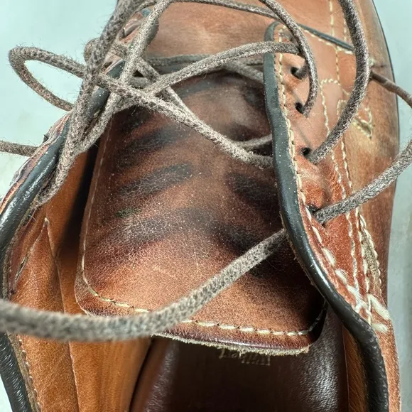 Allen Edmonds Wilbert Split Toe Leather Lace Up Oxford Dress Shoes, 9.5