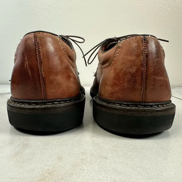 Allen Edmonds Wilbert Split Toe Leather Lace Up Oxford Dress Shoes, 9.5