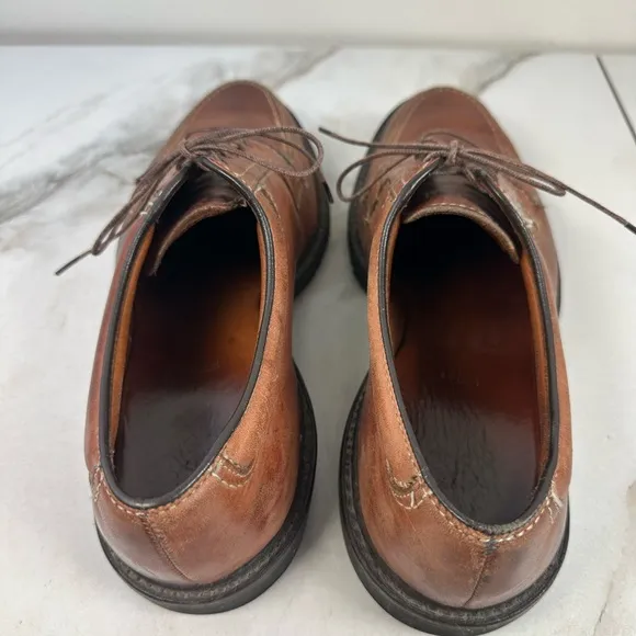 Allen Edmonds Wilbert Split Toe Leather Lace Up Oxford Dress Shoes, 9.5