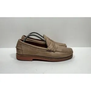 Allen Edmonds Sedona Brown Leather Penny Loafers Men's Sz 9.5 Shoes Vibram 40039