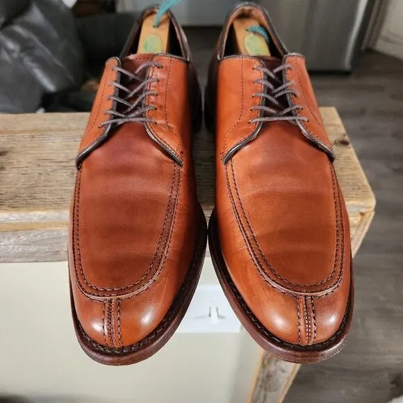 Allen Edmonds Shoes Mens 10 B  Brown Leather LaSalle Dress Shoes USA