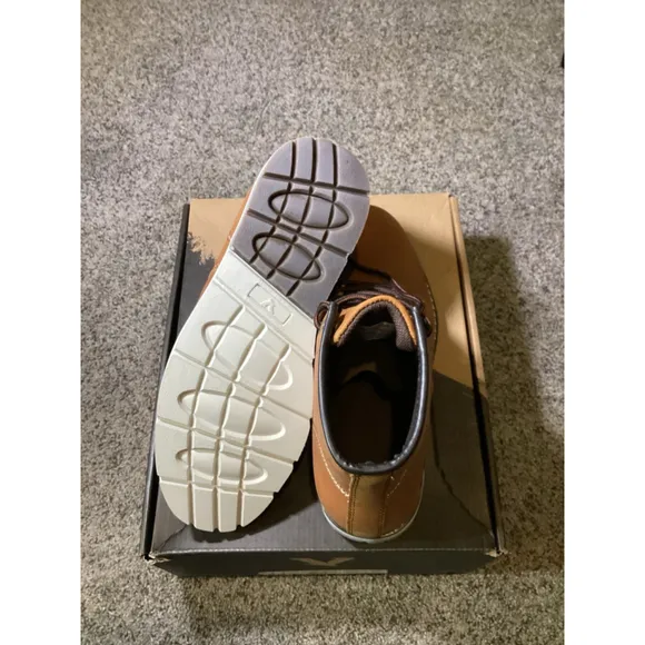 American Eagle Territory Men's Axel Ankle Boots Chestnut Size 9.5 Casual Lace Up