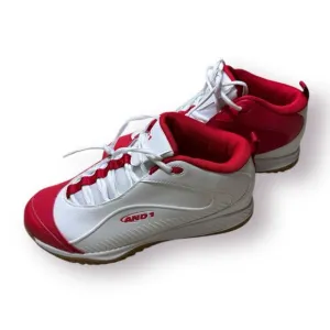 AND1 Fifty Fifty Men's Basketball Shoes Mens Size 10 White/Red