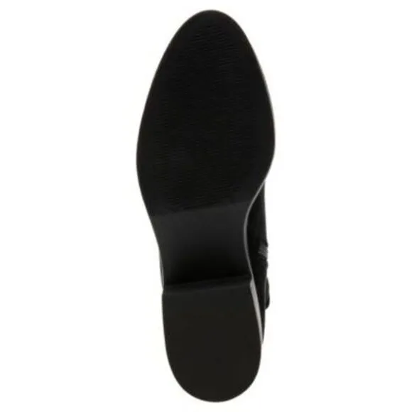 ANNE KLEIN Womens Black Padded Ainsley Almond Toe Block Heel Heeled Boots 8 M