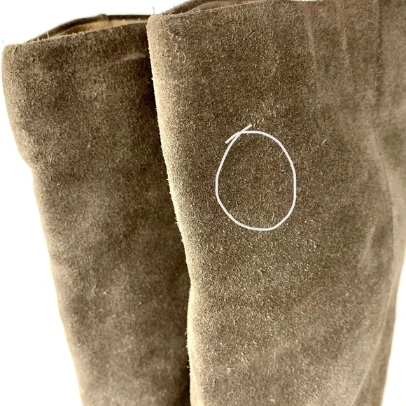 Anthropologie Corso Como Aspire Suede Boots 9 Bohemian Classic Neutral Timeless