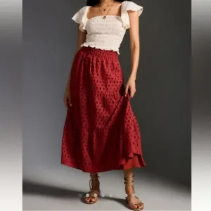 ANTHROPOLOGIE GORGEOUS BOHO SKIRT
