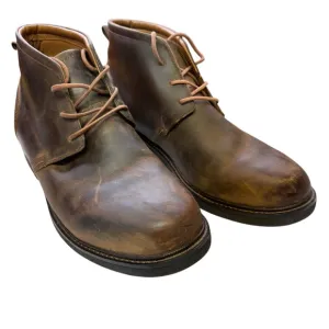 Apex Hudson Chukka Men's Boots Distressed Leather Brown‎ Rustic Size 12.5