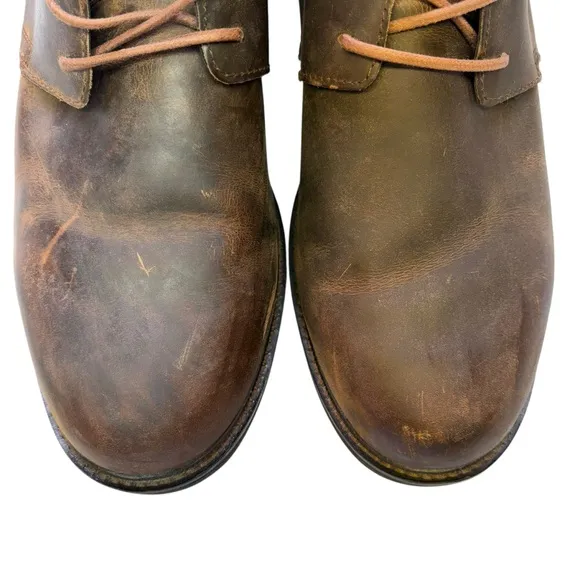 Apex Hudson Chukka Men's Boots Distressed Leather Brown‎ Rustic Size 12.5