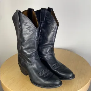 Ariat Sedona Black Leather Cowboy Western Work Boots Men’s Size 10 Casual