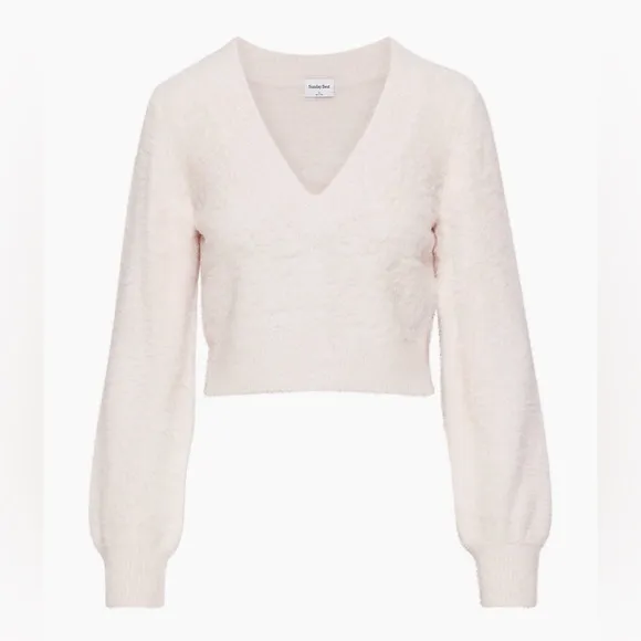 ARITZIA Sunday Best Sunday BestKitten V-Neck Sweater